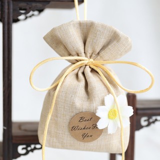 Túi Vải Đựng Hoa Thơm Làm Quà Tặng - Túi Thơm Khử Mùi Treo Phòng, Tủ Quần Áo, Xe Hơi