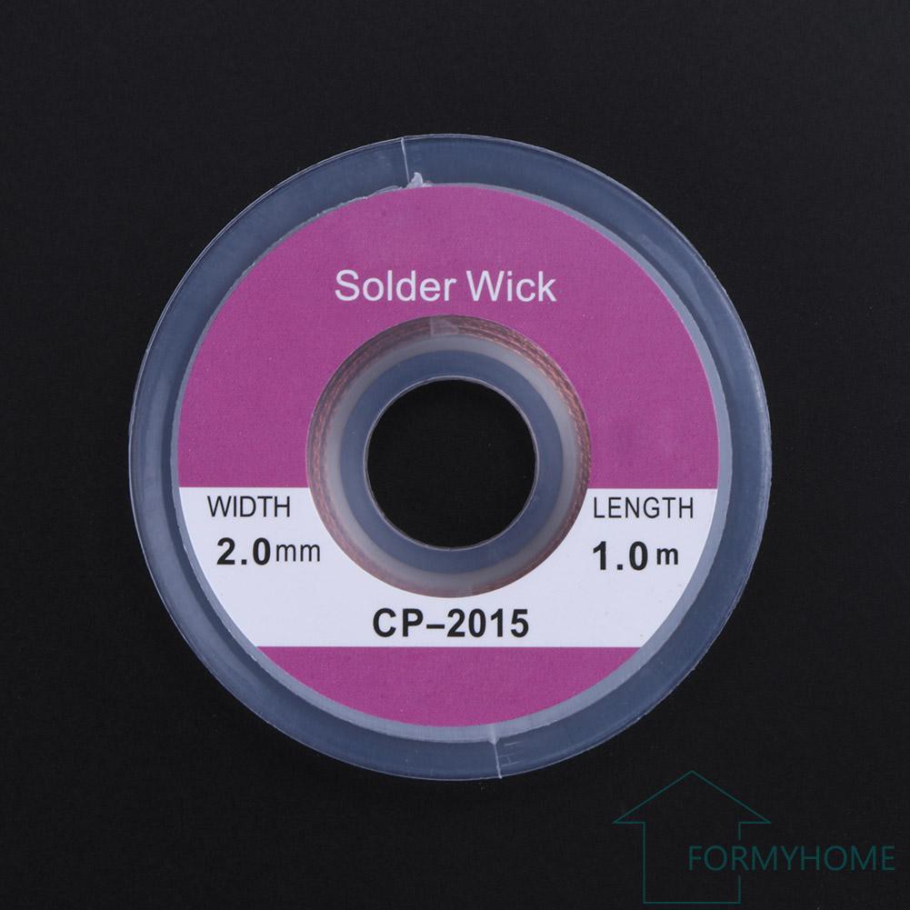 10pcs 1.0mm Desoldering Braid Solder Remover Sucker Flux Wick Cable Wire