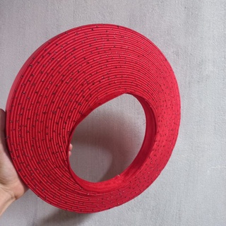 Khăn 30 vòng màu đỏ điểm kim tuyến