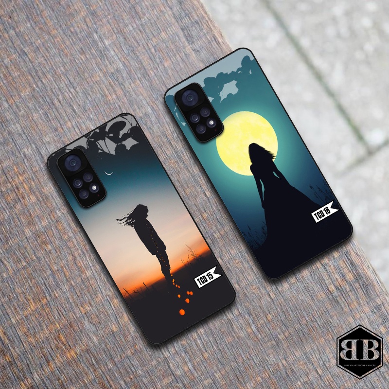 Ốp lưng kính cường lực Xiaomi Redmi Note 11 4G / Redmi Note 11S hình in theo yêu cầu