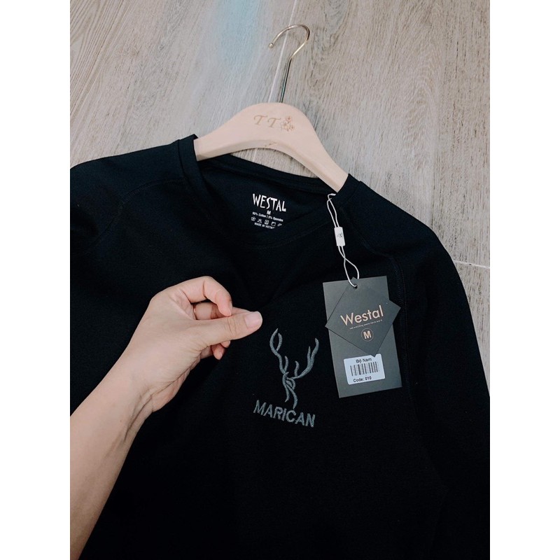 BỘ THỂ THAO NAM CHUI MÀU ĐEN THÊU HƯƠU MARICAN | BigBuy360 - bigbuy360.vn