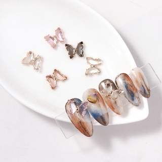 phụ kiện đá hình bướm gắn móng tay nail