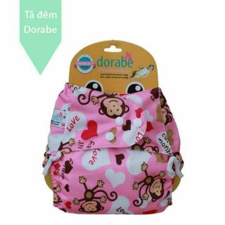 {Dorabe} 2 bộ bỉm vải ban đêm size L cho bé từ 12-24 ký