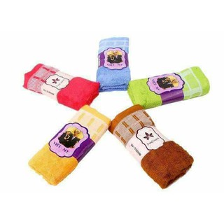 5 chiếc Khăn mặt sợi tre Việt mỹ