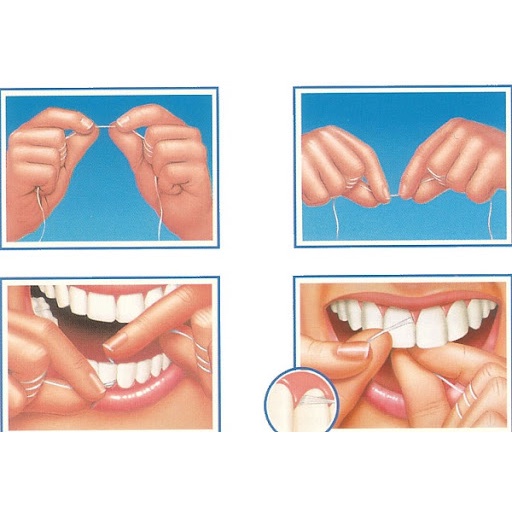 Chỉ Nha Khoa Cao Cấp Nhập UK Oral-B Essential Floss 50m-Ngăn ngừa tổn thương nướu và men răng