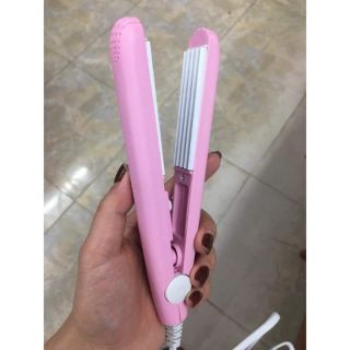 Máy Dập xù Bấm phồng mini 2in1