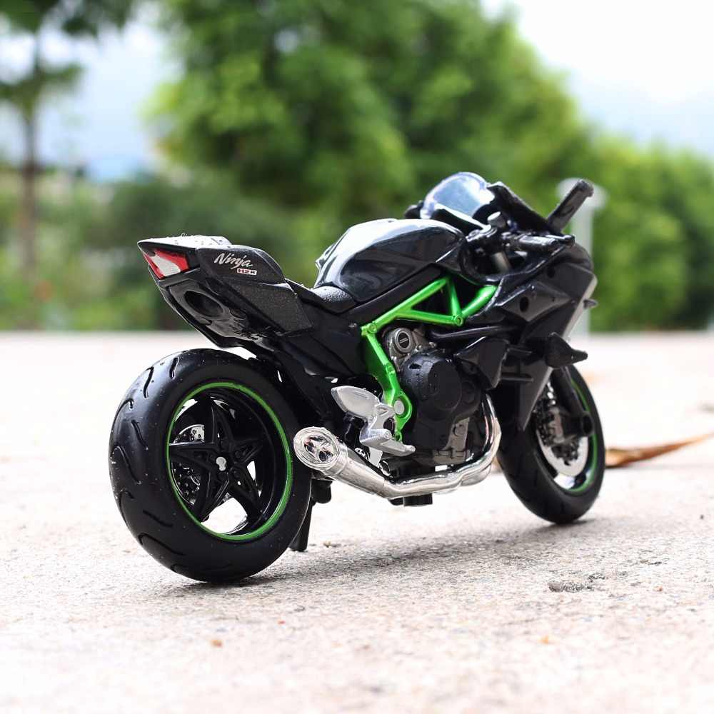 MÔ HÌNH XE MOTO Kawasaki H2R Huyền Thoại - MAISTO tỷ lệ 1:18