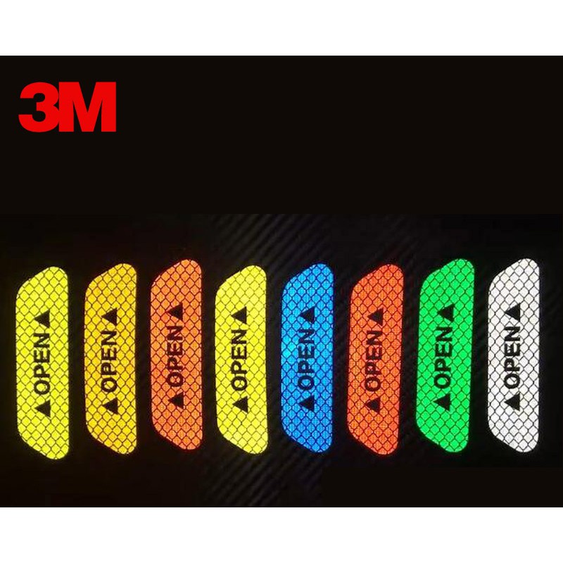 Decal Phản Quang Dán Cánh Cửa ô Tô MS-50