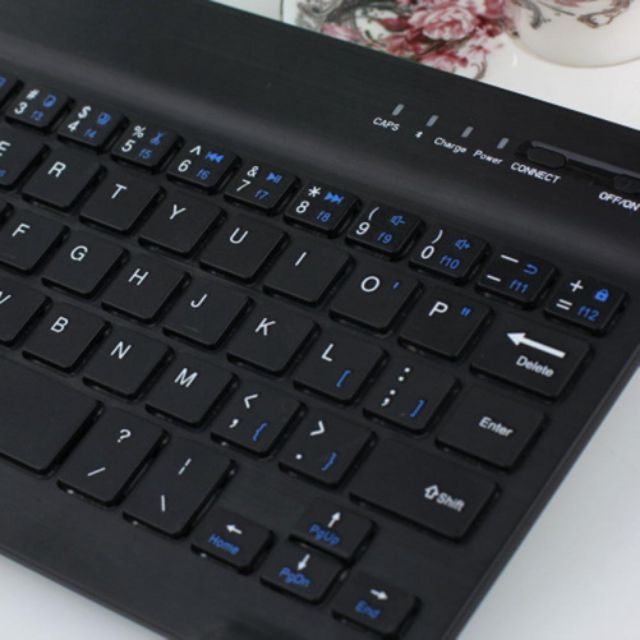 Bàn phím Bluetooth siêu mỏng cho điện thoại, máy tính bảng