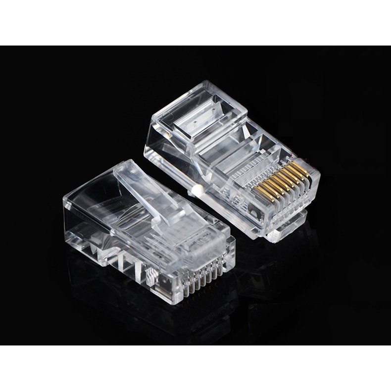 Đầu bấm mạng RJ45 Cat5e Ugreen 50246 (Hộp 100 cái)