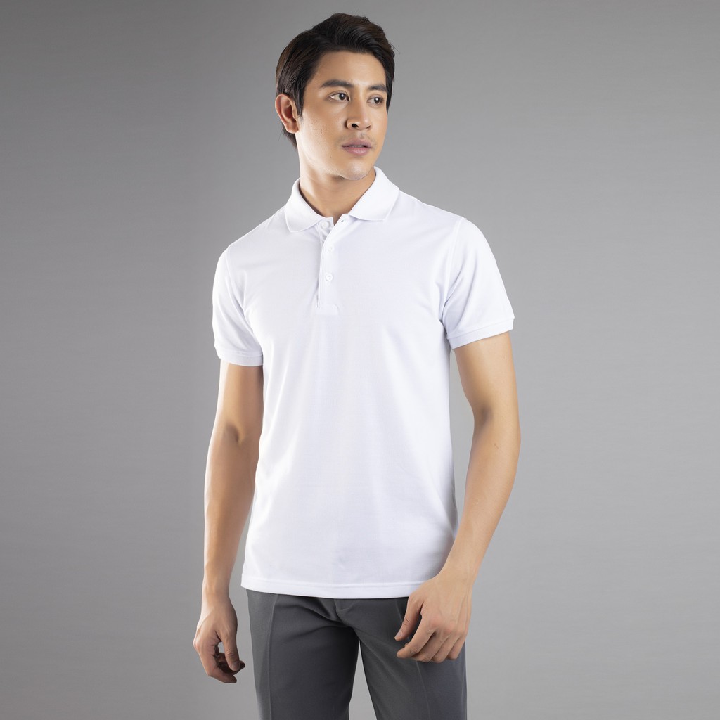 Áo polo nam Galvin piqué Basic cotton cá sấu co giãn chuẩn form tay ngắn cổ bẻ PLGV7 - Leo Vatino