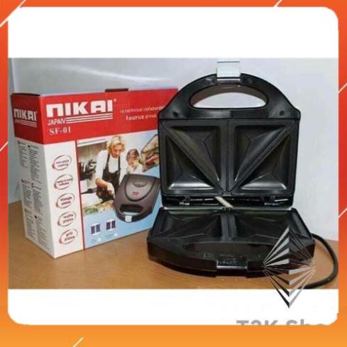 Máy nướng bánh Naiki mini nướng bánh mì tiện lợi - T2K Shop