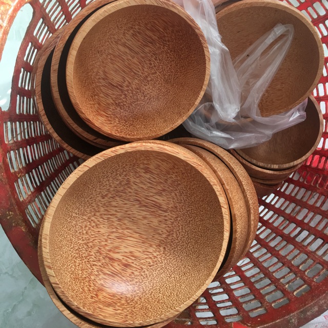 TÔ GỖ DỪA ( đk 16cm)