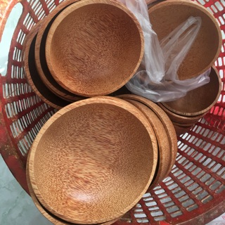 TÔ GỖ DỪA ( đk 16cm)