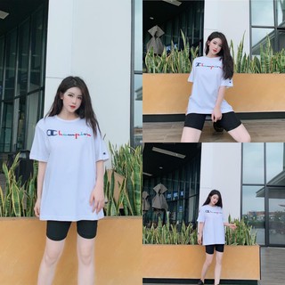 Set Bộ Thun Champion CHANREEN Set thun thoải mái, mặc ngày hè cực mát, dáng basic dễ mặc cực kỳ