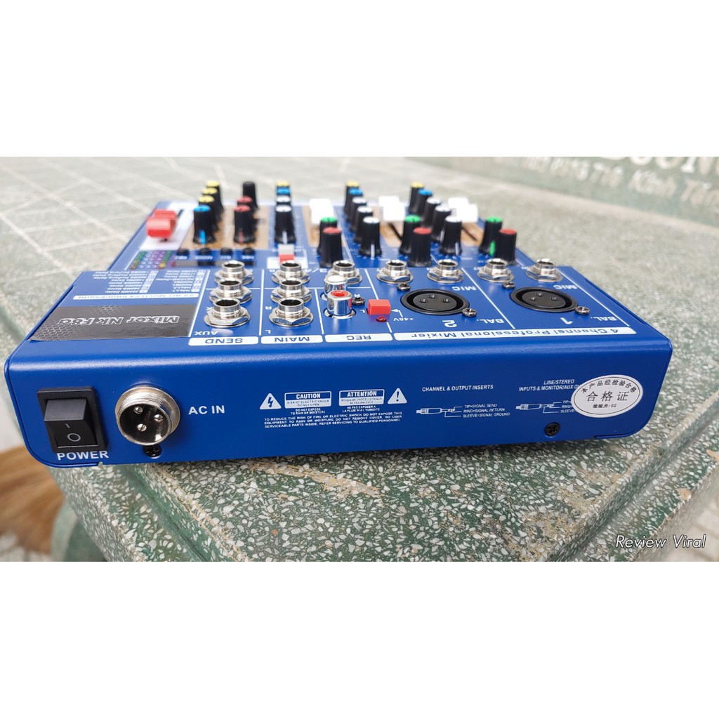 mixer nk f8a echo reverb 16 hiệu ứng dsp 5 hiệu ứng reverb 11 hiệu ứng echo