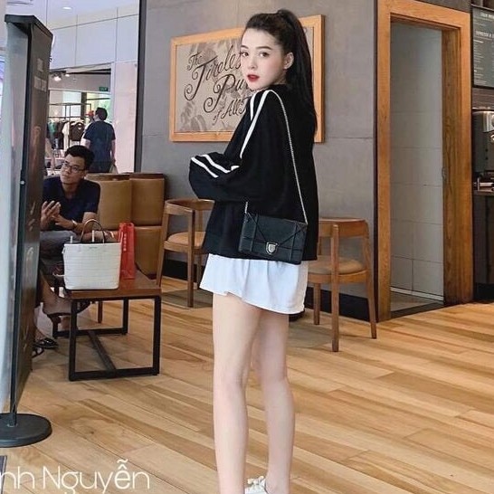 [Mã WASTMAY giảm 15% tối đa 30K đơn 150K] áo khoác bomber 2 sọc chất umi cao cấp | BigBuy360 - bigbuy360.vn