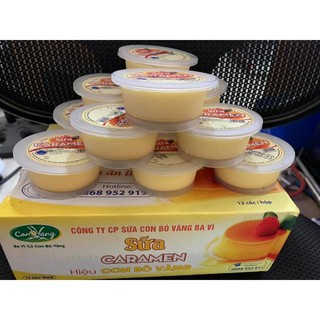 [ẢNH THẬT] Thùng 12 hộp Sữa caramen Ba Vì