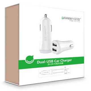 Sạc trên ô tô 2 cổng USB Ugreen UG-20393