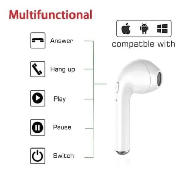 Mới Tai Nghe Bluetooth Hbq I7S