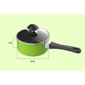 Nồi quấy bột/quánh chống dính Sunhouse 14cm Quà tặng từ Vinamilk