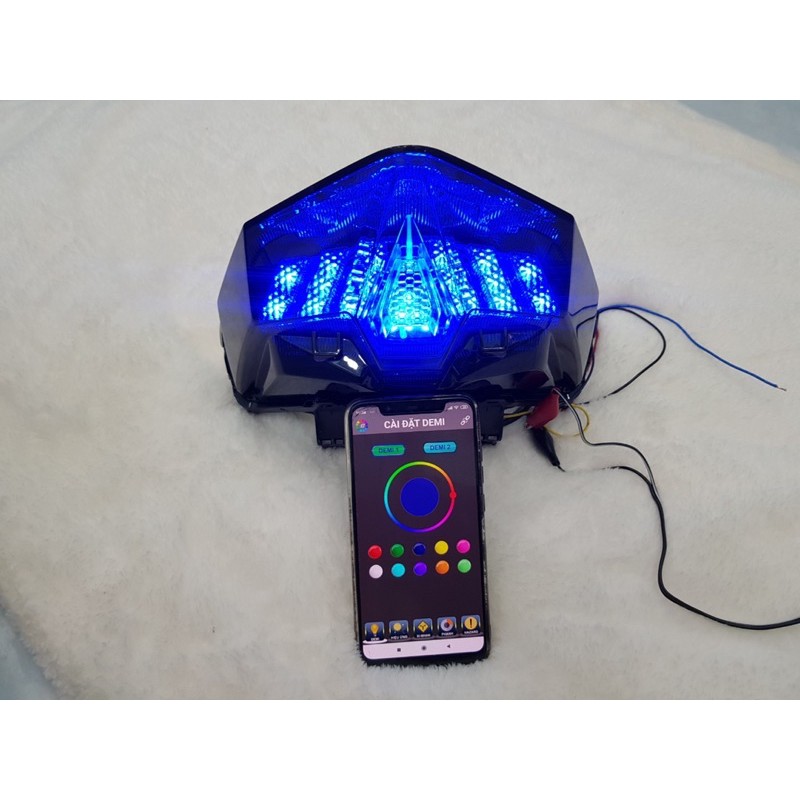 Bộ Đèn Hậu A11 Vario 150 đổi màu qua app