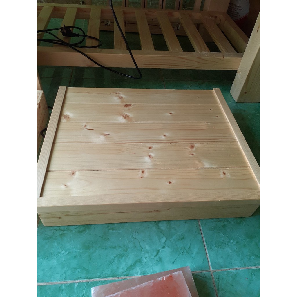 Bàn ngồi thiền đá muối himalya loại 4 viên có nắp đậy, trọn bộ bàn thiền loại 4 viên