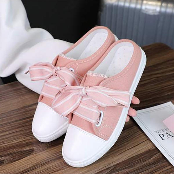 [Mã FAMAYWA2 giảm 10k đơn từ 50k] Giày Sục Sneaker Nữ 3Fashion Vải Cao Cấp Thắt Dây Bản To Stye Hàn Quốc Cực Xinh - 3181 | BigBuy360 - bigbuy360.vn