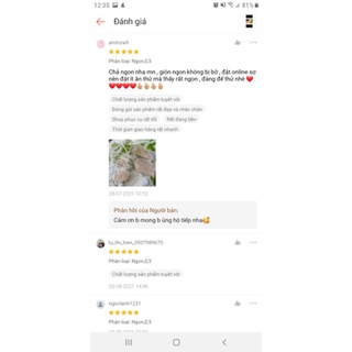 Chả lụa nhà làm