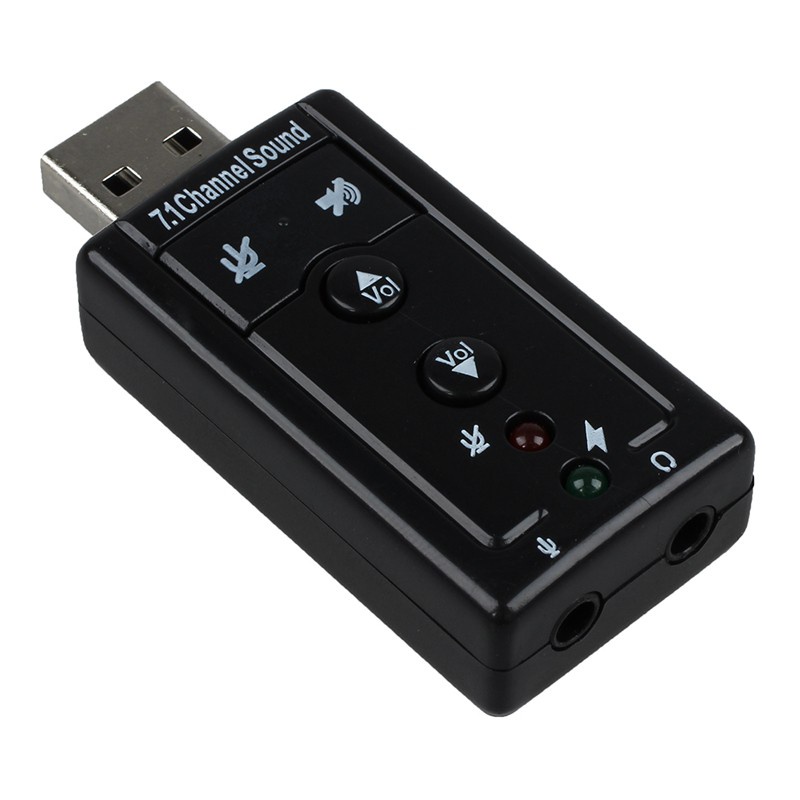 Set 2 Đầu Chuyển Đổi Thẻ Âm Thanh 7.1 (Windows 7 Usb 2.0 & Usb 5.1)