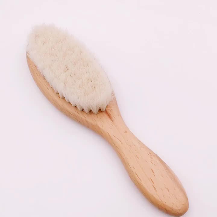 Bàn chải đa năng, sợi lông mềm mượt, thân gỗ chắc chắn - ONGTRE