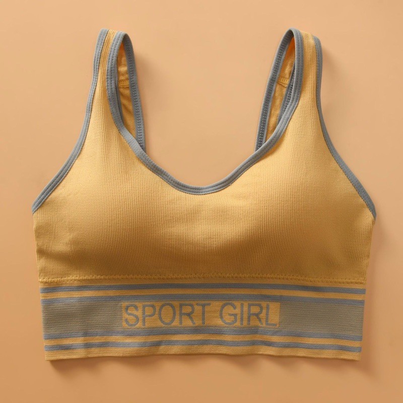 Áo bra tập gym , áo sport girl , sẵn mút