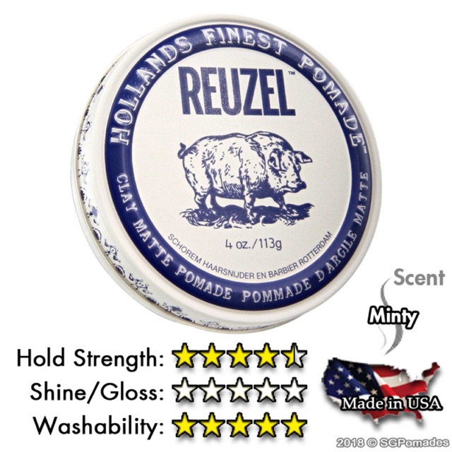 Reuzel clay matter pomade