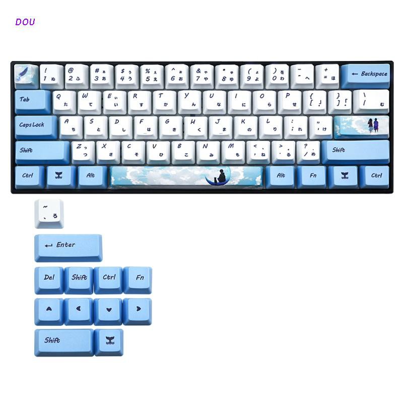 OEM Bộ 73 Nút Bấm Thay Thế Cho Bàn Phím Máy Tính Gh60 Gk61 Gk64 For Gh60 Gk61 Gk64