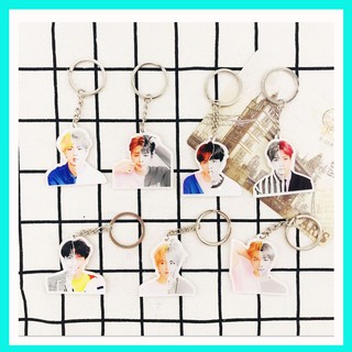 Móc khóa nhựa mika ảnh thành viên bts