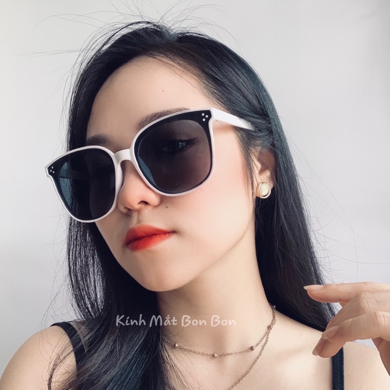 Kính Mát Nữ Thời Trang Hàn Quốc 3 Chấm Gọng Kính Siêu Nhẹ Bon Bon [K40]