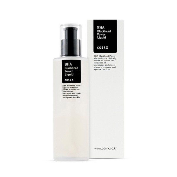 Tẩy da chết cho da mụn đầu đen Cosrx BHA Blackhead Power Liquid 100ml