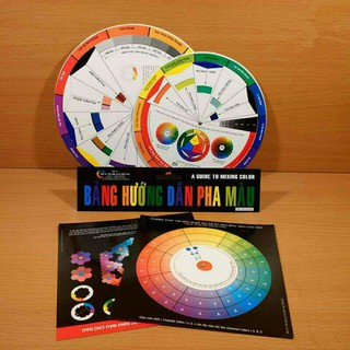 BẢNG HƯỚC DẪN PHA MÀU