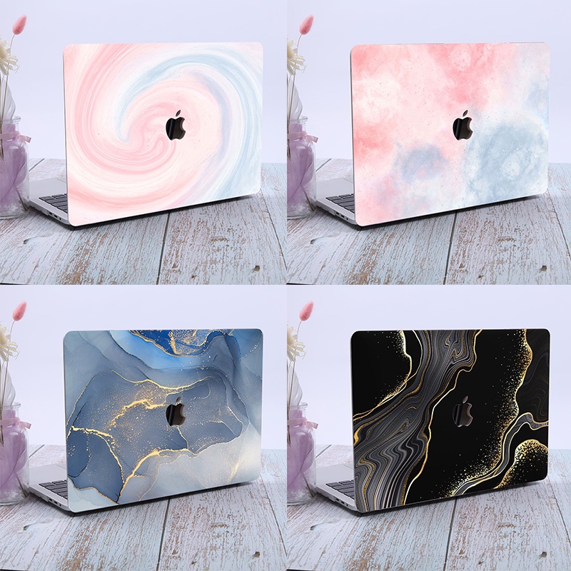 Ốp lưng họa tiết đá hoa cương cho Apple Macbook pro 14 16 inch M1 Max 2021 Retina Air 13 2020 A2337 A2338 A2442 A2485