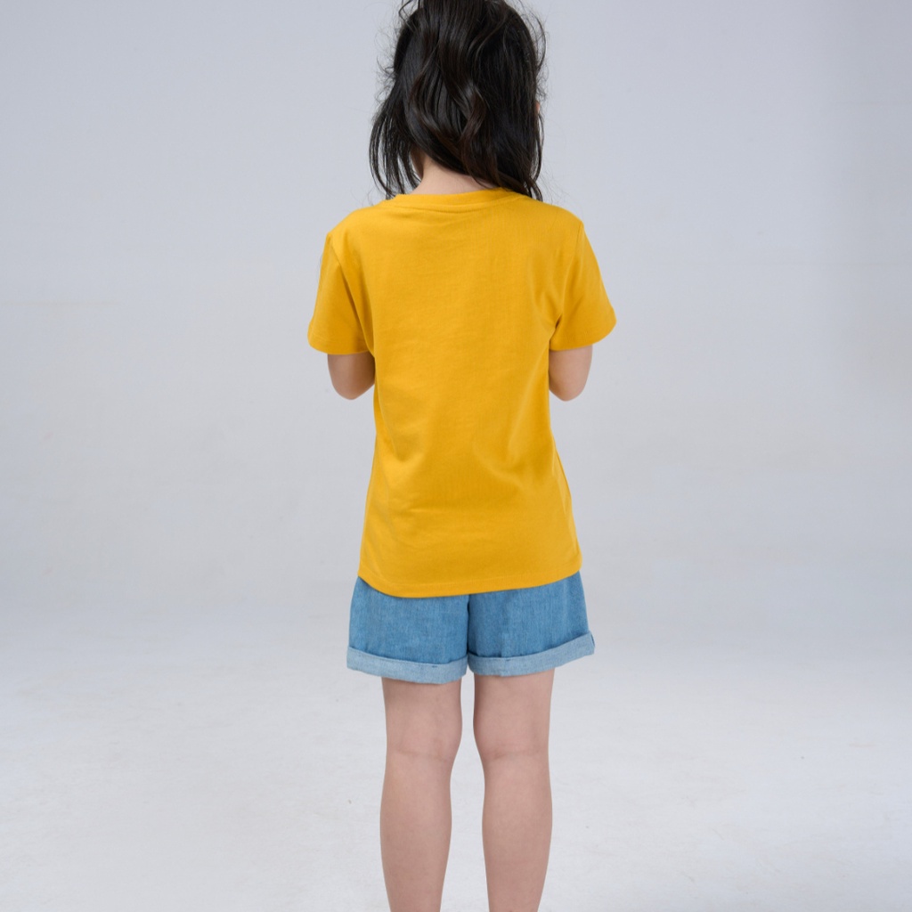 Áo thun cho bé YODY vải cotton, phông cổ tròn cộc tay thoáng mát, mềm mịn nhiều màu TSK5191