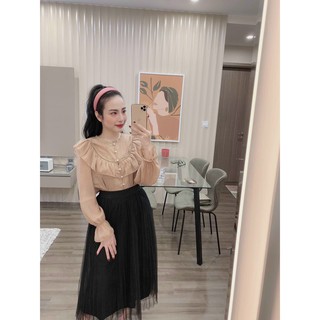 ÁO SƠ MI  TƠ BÈO CÚC NGỌC