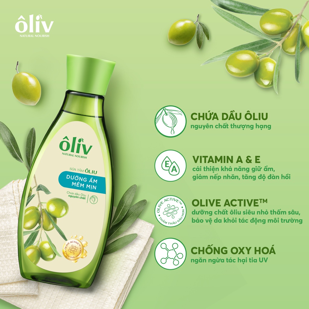 Sữa Tắm Ôliv Dưỡng Ẩm 250ml