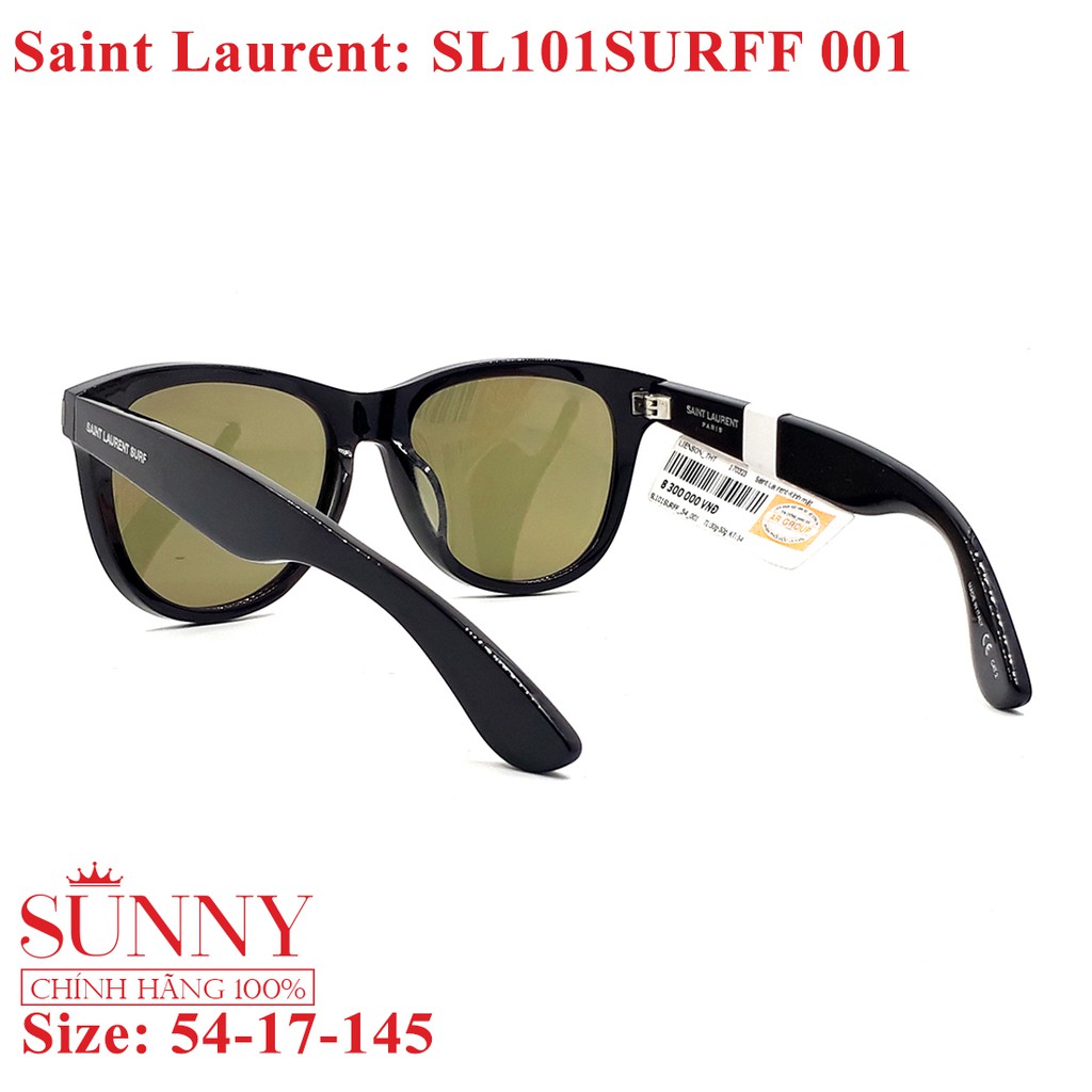 Kính mát Saint Laurent SL101SURFF 001 (54) chính hãng, bảo hành toàn quốc