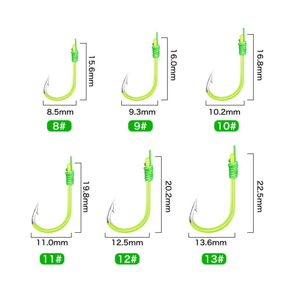 Set 5 Lưỡi Câu Cá Bằng Thép Cacbon