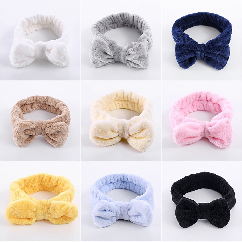 Băng đô Bivota turban nơ tai mèo cài tóc trang điểm cực đáng yêu B25