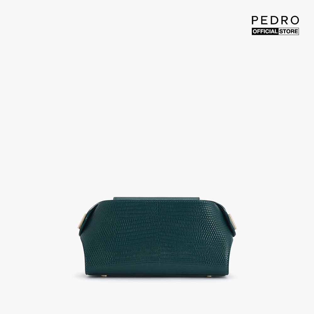 PEDRO - Ví nữ cầm tay dáng hộp Embossed Leather Clutch PW2-25210015-A8