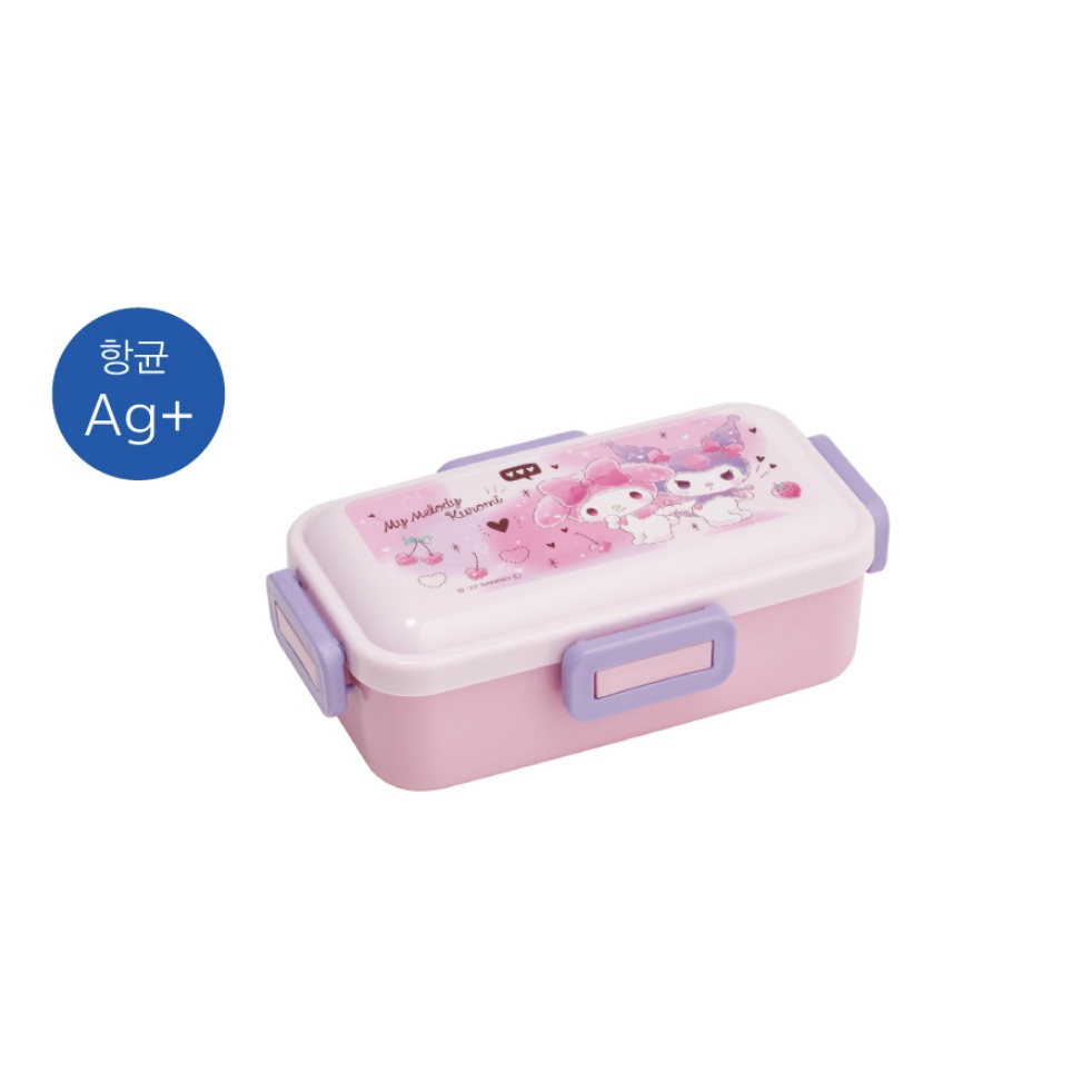 Hộp Đựng Cơm Trưa MyMelody Kuromi Love Dom Dung Tích 530ml Pfb6