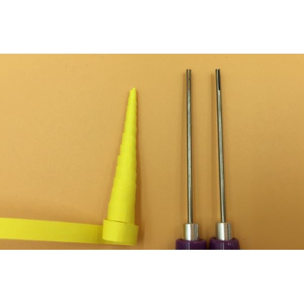 Cây cuốn quilling thân nhựa PVC, đầu dài 50mm