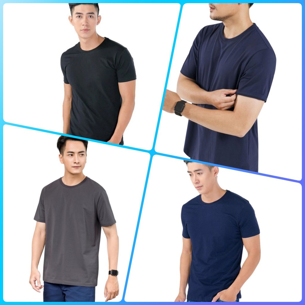 Áo Thun Tay Lỡ Form Rộng Thời Trang A01-014 Tee Basic Unisex Trơn Cotton Vải Mát Lạnh Giá Rẻ Xano | BigBuy360 - bigbuy360.vn