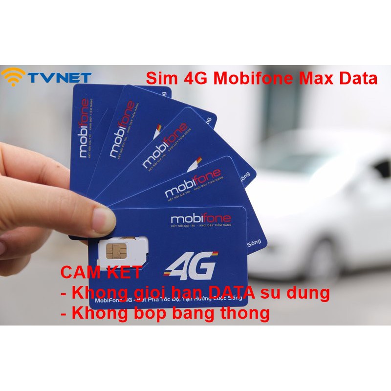 Sim 4G Mobifone Vpbank51 - VPB51 Không giới hạn DATA, MAX băng thông. Trọn gói 12 tháng